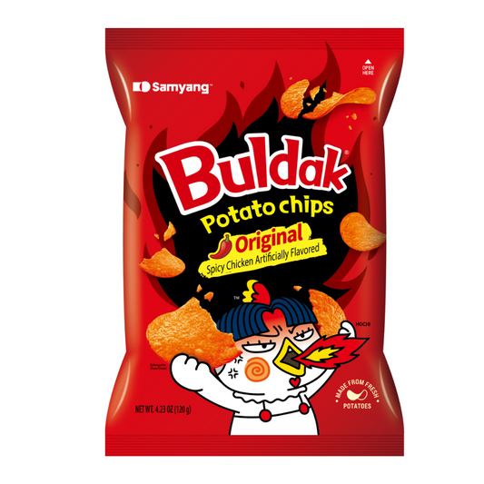 BULDAK Potato Chips - 3 Flavor Variety Pack