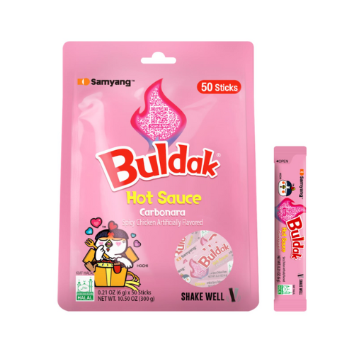 BULDAK Hot Sauce Sticks Carbonara - On the GO